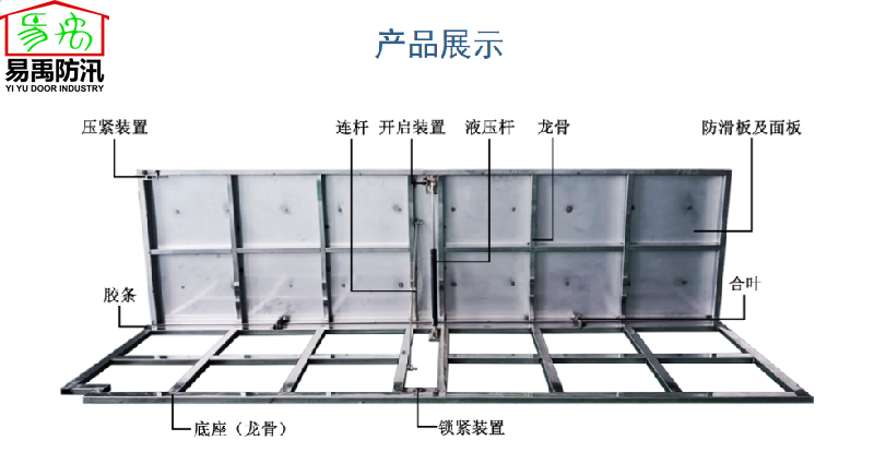 翻板式防淹擋水板產品細節